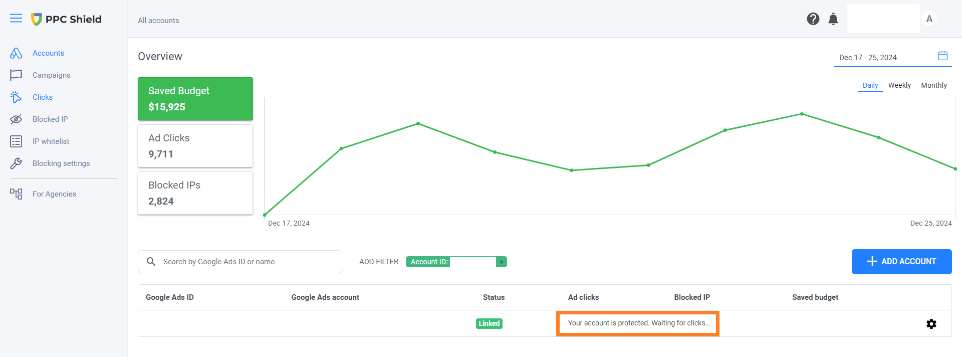 کلیک فیک گوگل