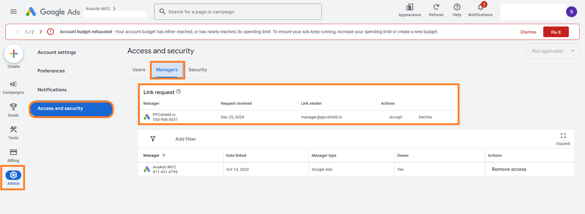 کلیک فیک گوگل