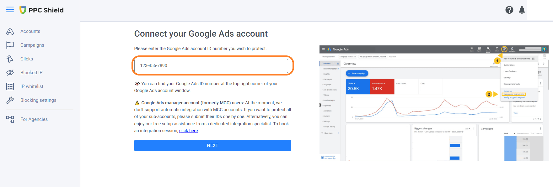 کلیک فیک گوگل